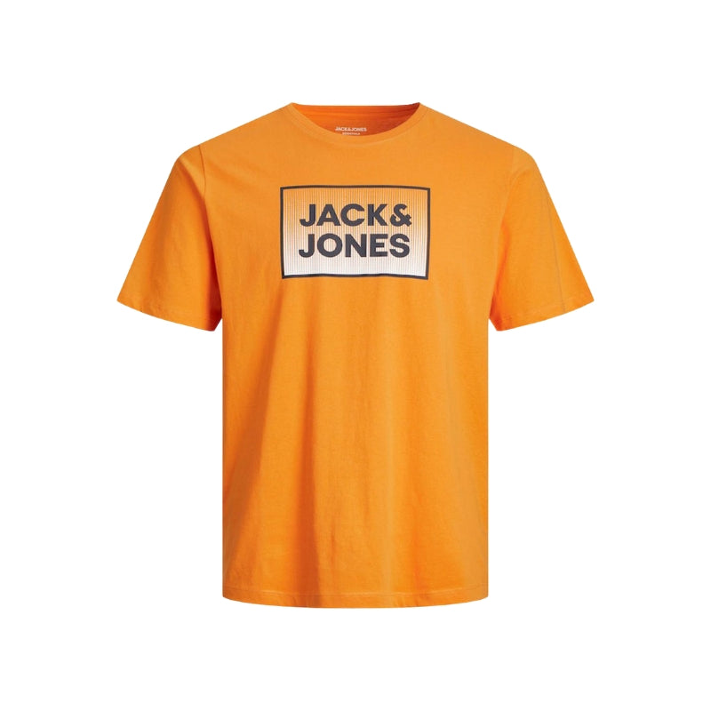 Jack & Jones Men's Crew Neck Short Sleeve Cotton T-shirt, Available in Sizes S to 2XL