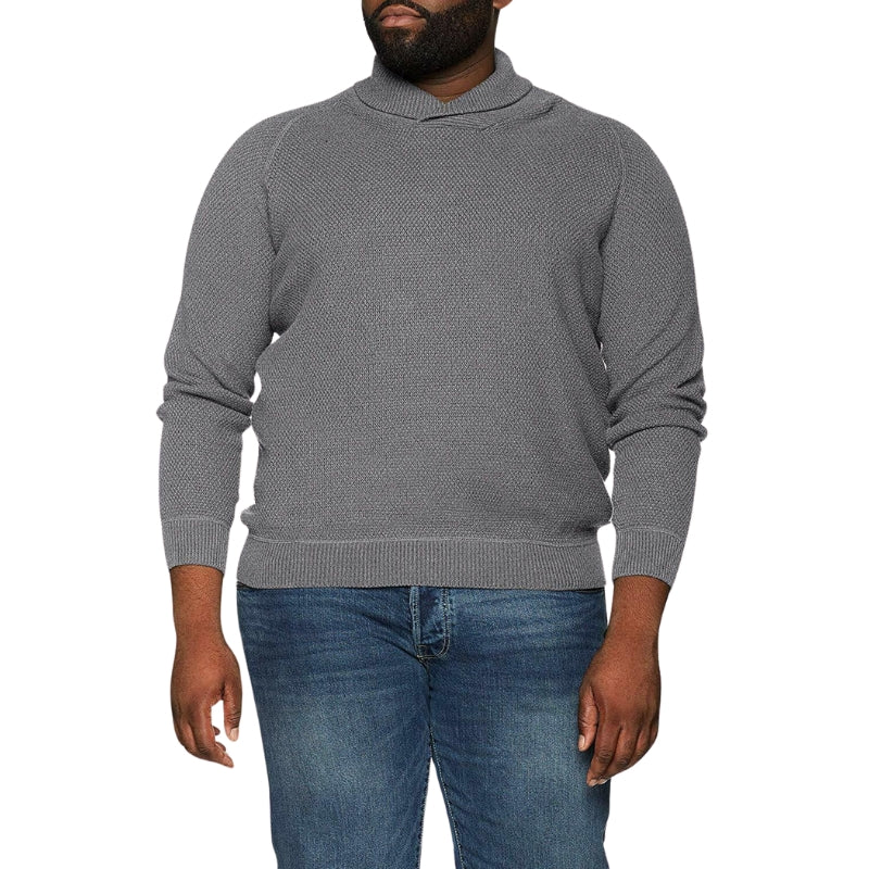 Big and Tall Knitted Pullover: Jack & Jones Men's Warm Jumpers Cardigans in Sizes 3XL-5XL