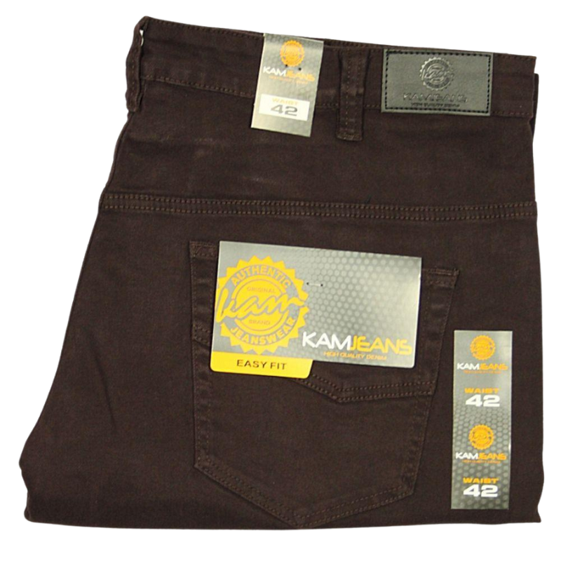 Kam Men's Big & Tall Easy Fit Chino Shorts: Knee-Length Casual Half Pants, Available in Waist Sizes W40-W70