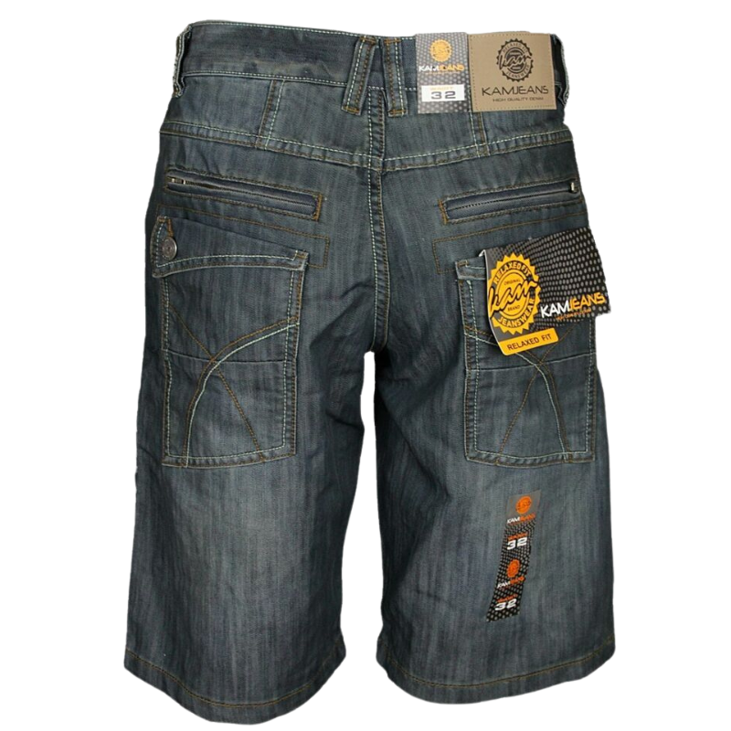 Kam Big Size Men's Cargo Combat Shorts: Regular Fit Denim Work Half Pants, Sizes 30-60