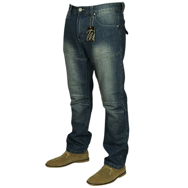 Men's Big & Tall Straight Fit Jeans Brand New with Tags, Casual Comfort Stretch Work Denim Pant