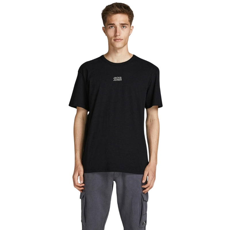 Jack & Jones Men's Relaxed Fit T-Shirts Crew Neck Casual Summer Cotton Tees, Sizes S-XL