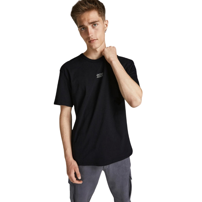 Jack & Jones Men's Relaxed Fit T-Shirts Crew Neck Casual Summer Cotton Tees, Sizes S-XL