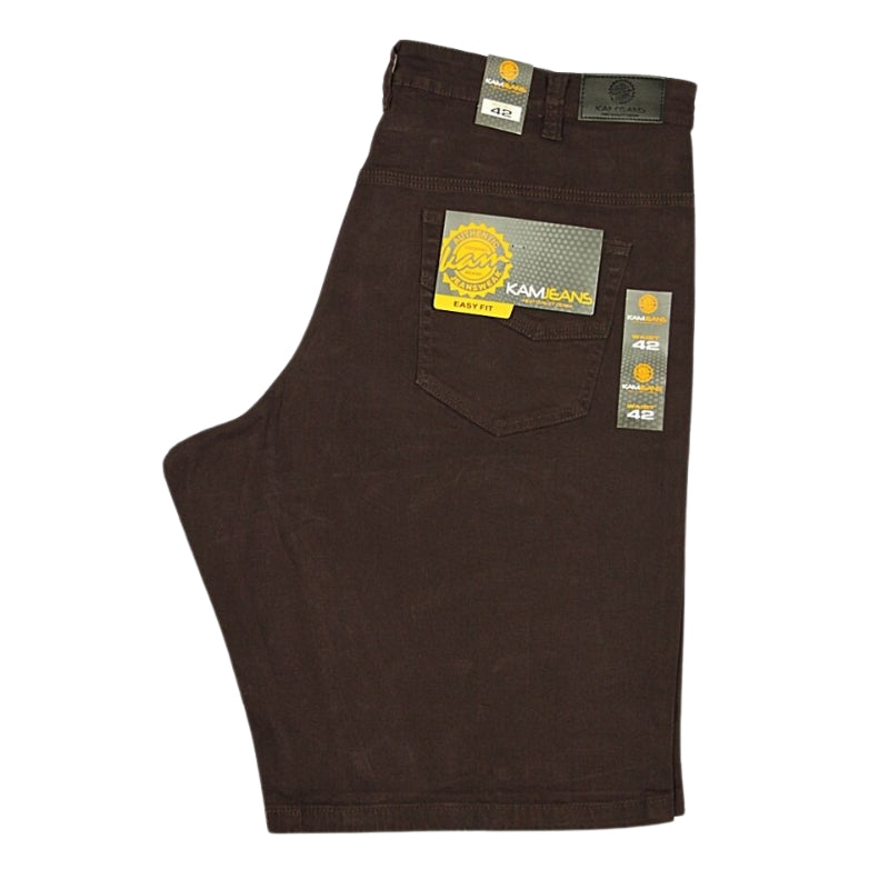 Introducing the Latest Men's King Big Size KAM Chino Stretch Shorts Easy Fit in 5 Colours, Available in Sizes 40-70