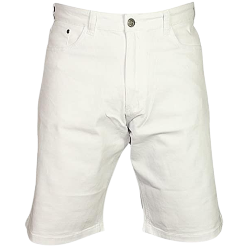 Kam Men's Big & Tall Easy Fit Chino Shorts: Knee-Length Casual Half Pants, Available in Waist Sizes W40-W70