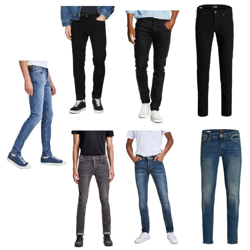 Slim Fit Skinny Jeans: Jack & Jones Men's Glenn Original NZ 007 Noos