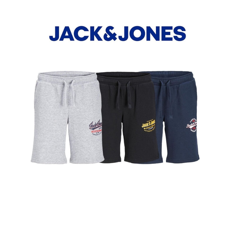 Jack & Jones Boys' Elasticated Waist Sport Gym Shorts: Track Pants, Ages 10-16 Years