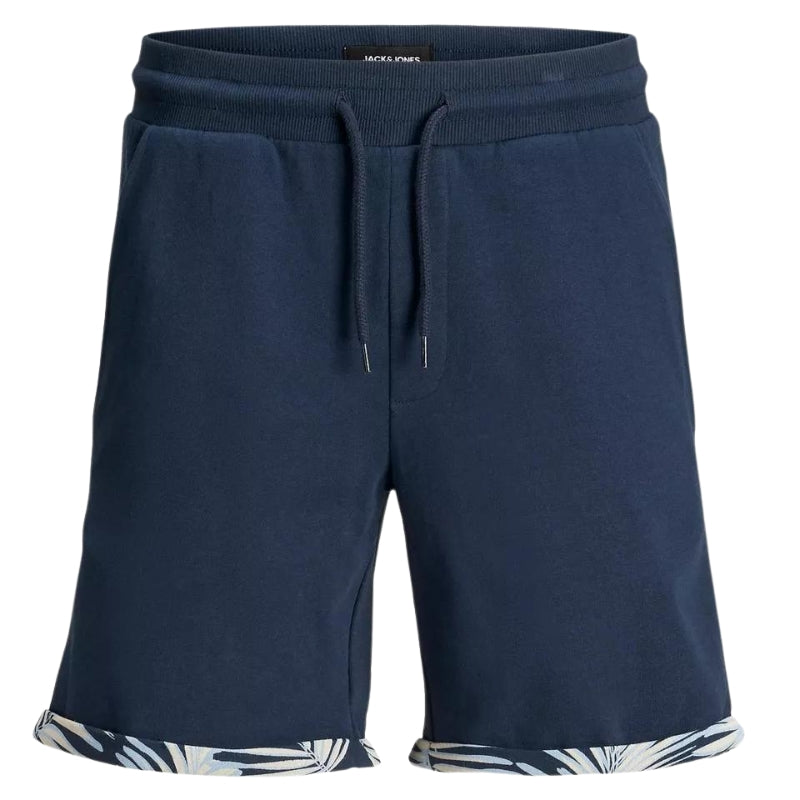 Jack & Jones Men's Big & Tall Sweat Shorts with Elasticated Waist and Drawstring for Summer