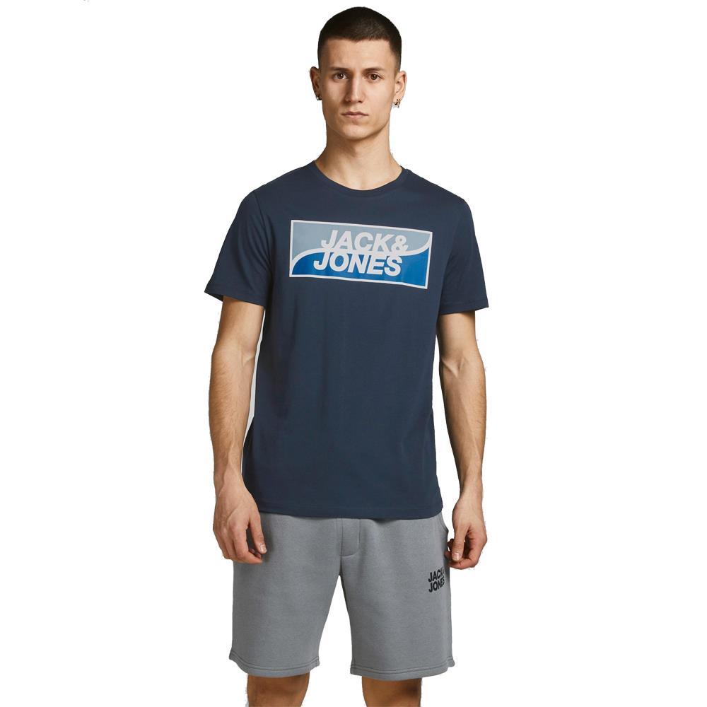 Jack & Jones Mens 'Fly' T-Shirt in Navy