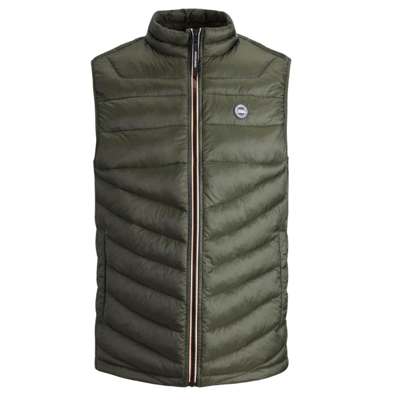 Jack & Jones Men's Gilet Lightweight Padded Sleeveless Body Warmer Jacket