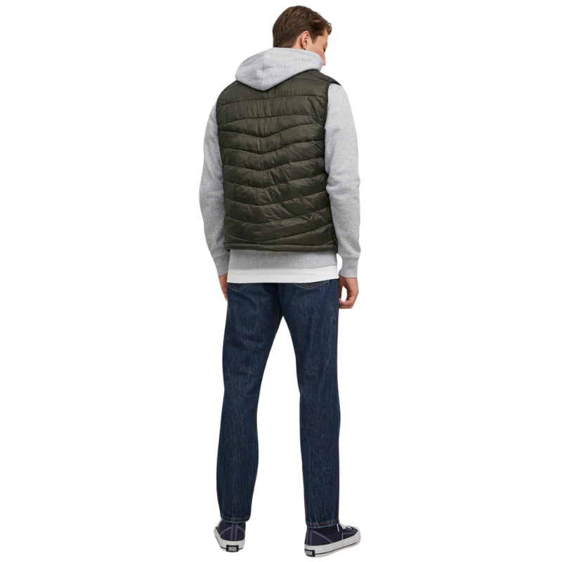 Jack & Jones Men's Gilet Lightweight Padded Sleeveless Body Warmer Jacket