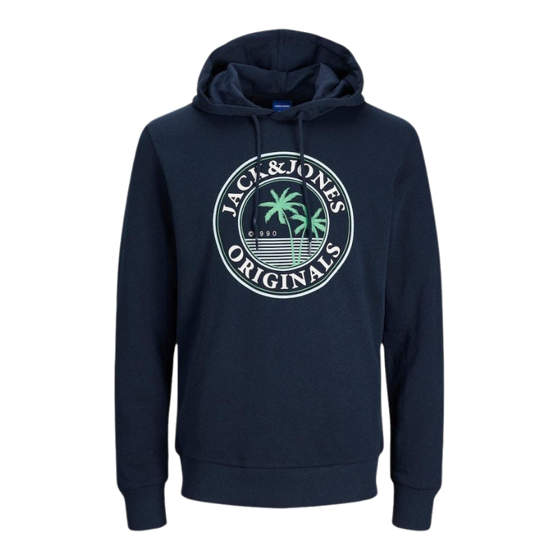 Cool Logo Design Pullover Sweat Hoodies: Jack & Jones Men's