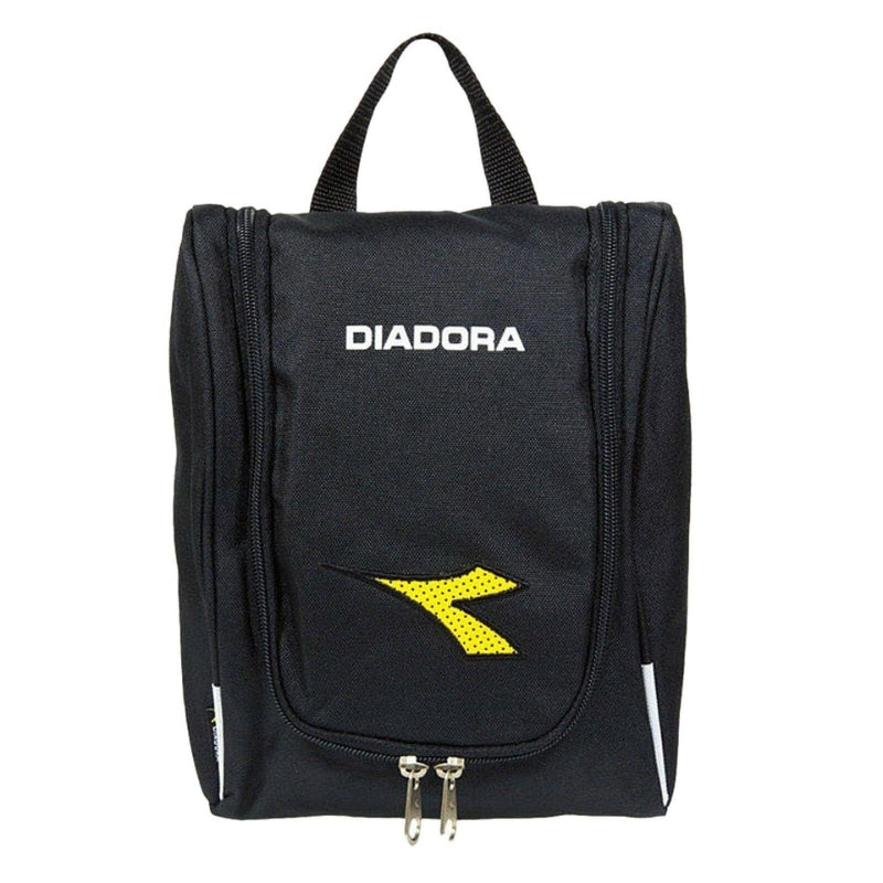 Diadora Set of 3 Black Designer Hanging Zipper Travel Storage Bags