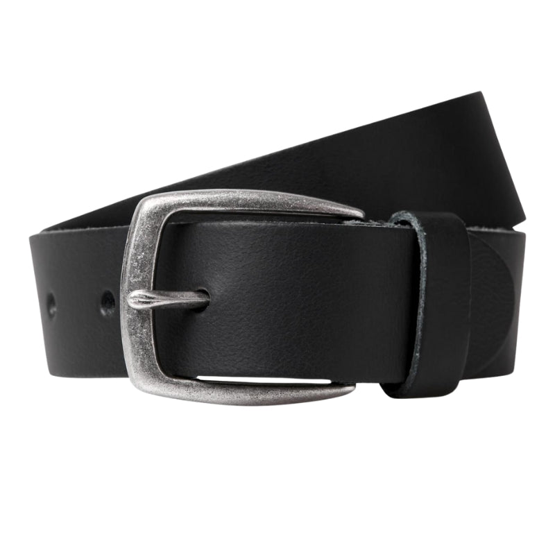 Jack & Jones Men's Genuine Cow Leather Belts for Jeans and Trousers in Black and Brown