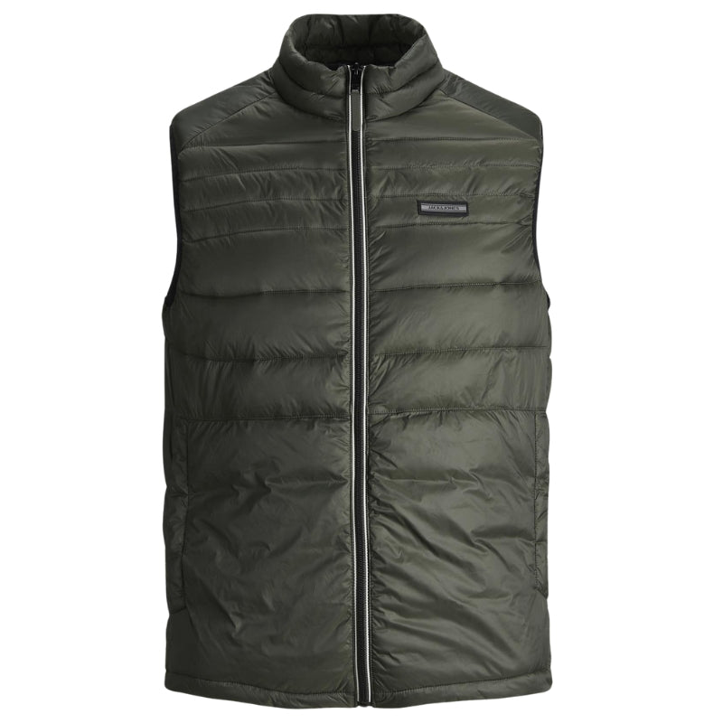 Jack & Jones Men's Gilet Lightweight Padded Sleeveless Body Warmer Jacket