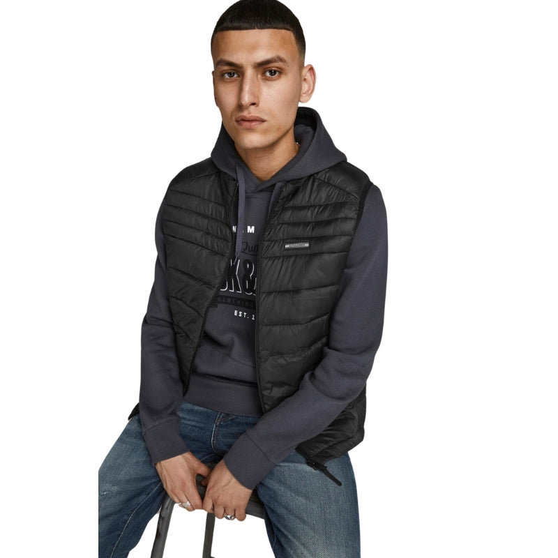 Jack & Jones Men's Gilet Lightweight Padded Sleeveless Body Warmer Jacket