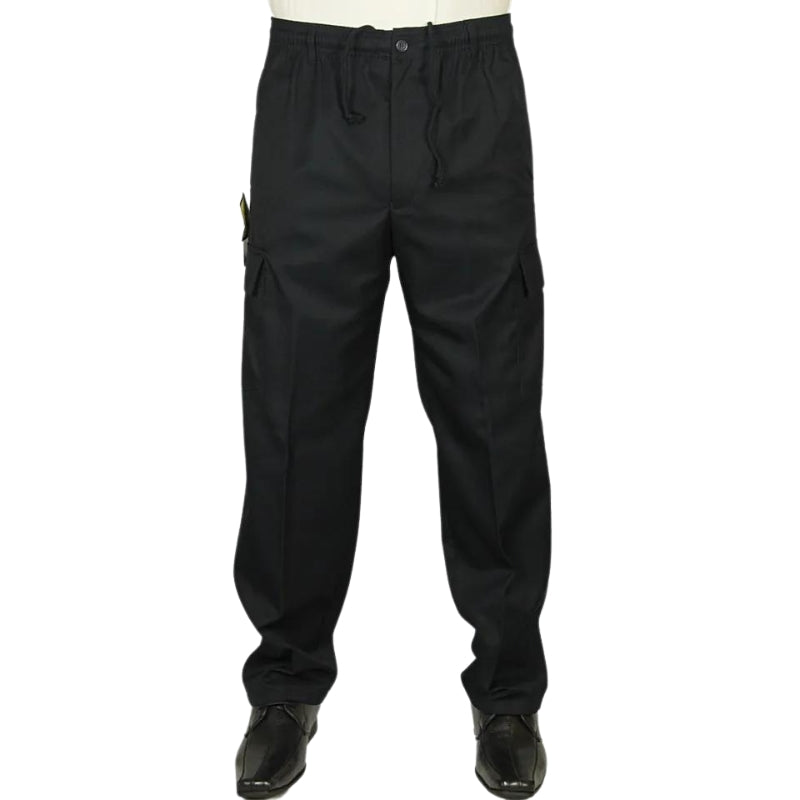 New Carabou Rugby Cargo Combat Trousers Casual Pants Elasticated Waist Sizes 32 to 48