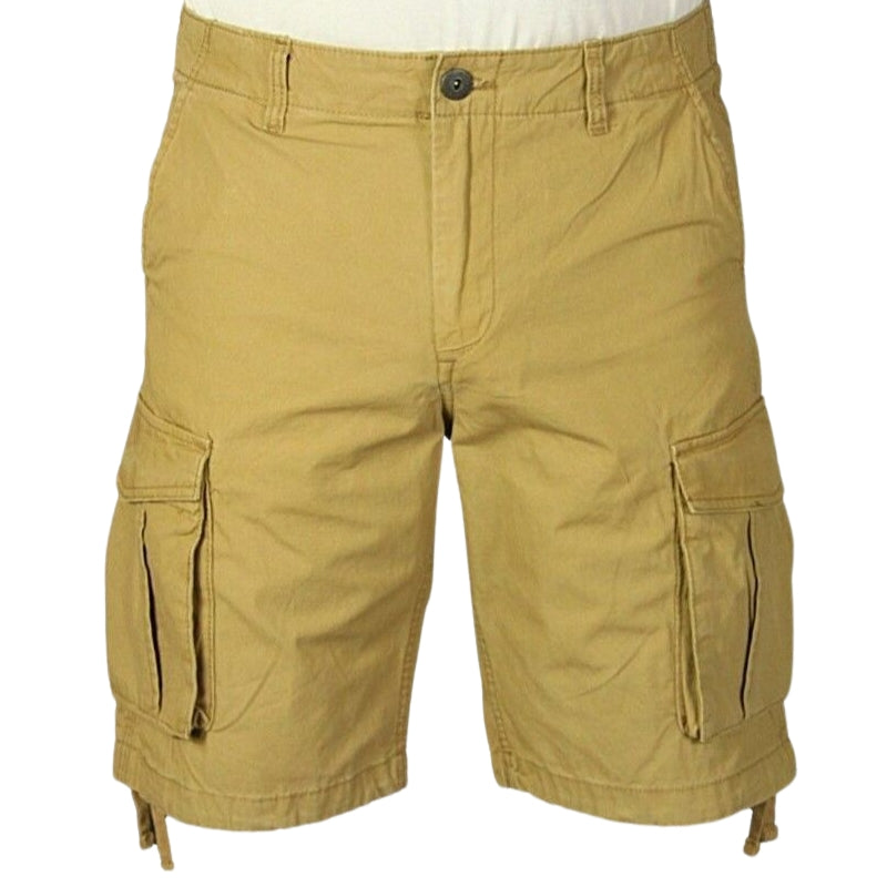 Big & Tall Cargo Shorts: Jack & Jones Men's King Plus Cotton Summer Half Pants