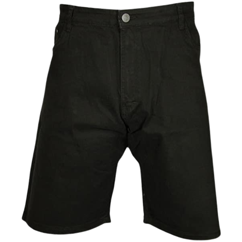 Kam Men's Big & Tall Easy Fit Chino Shorts: Knee-Length Casual Half Pants, Available in Waist Sizes W40-W70