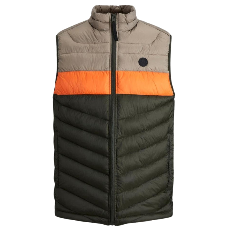 Jack & Jones Men's Gilet Lightweight Padded Sleeveless Body Warmer Jacket