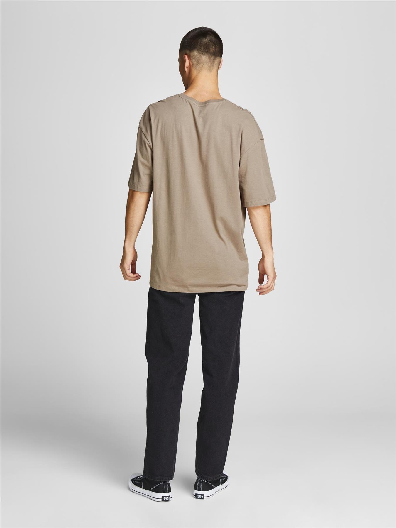 Jack & Jones Mens 'Brink' T-Shirt in Stone - VR2 Clothing