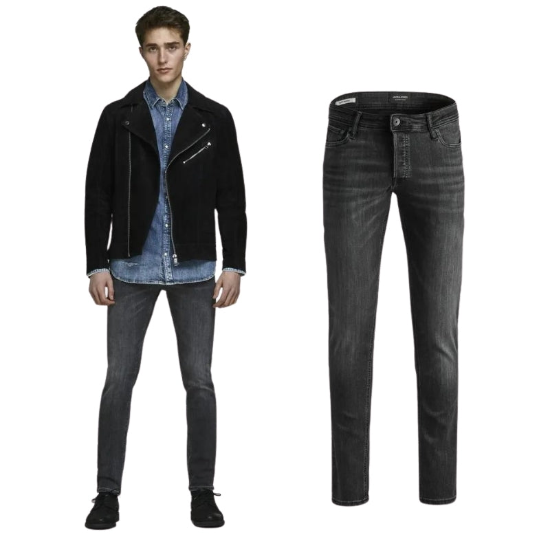 Jack & Jones Glenn Men's Slim Fit Jeans Available in Latest Colors, Sizes 27-38