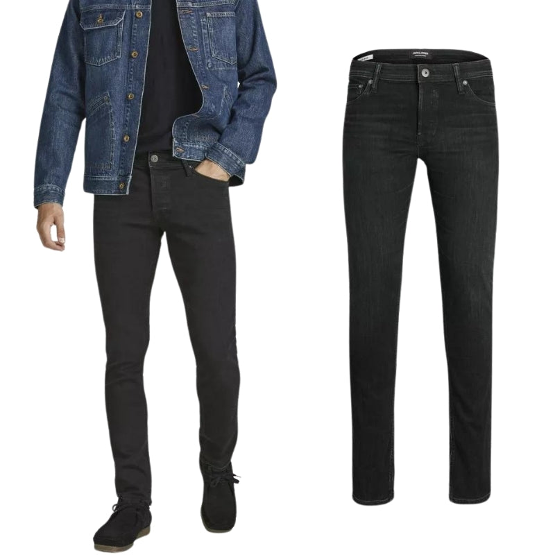 Jack & Jones Glenn Men's Slim Fit Jeans Available in Latest Colors, Sizes 27-38