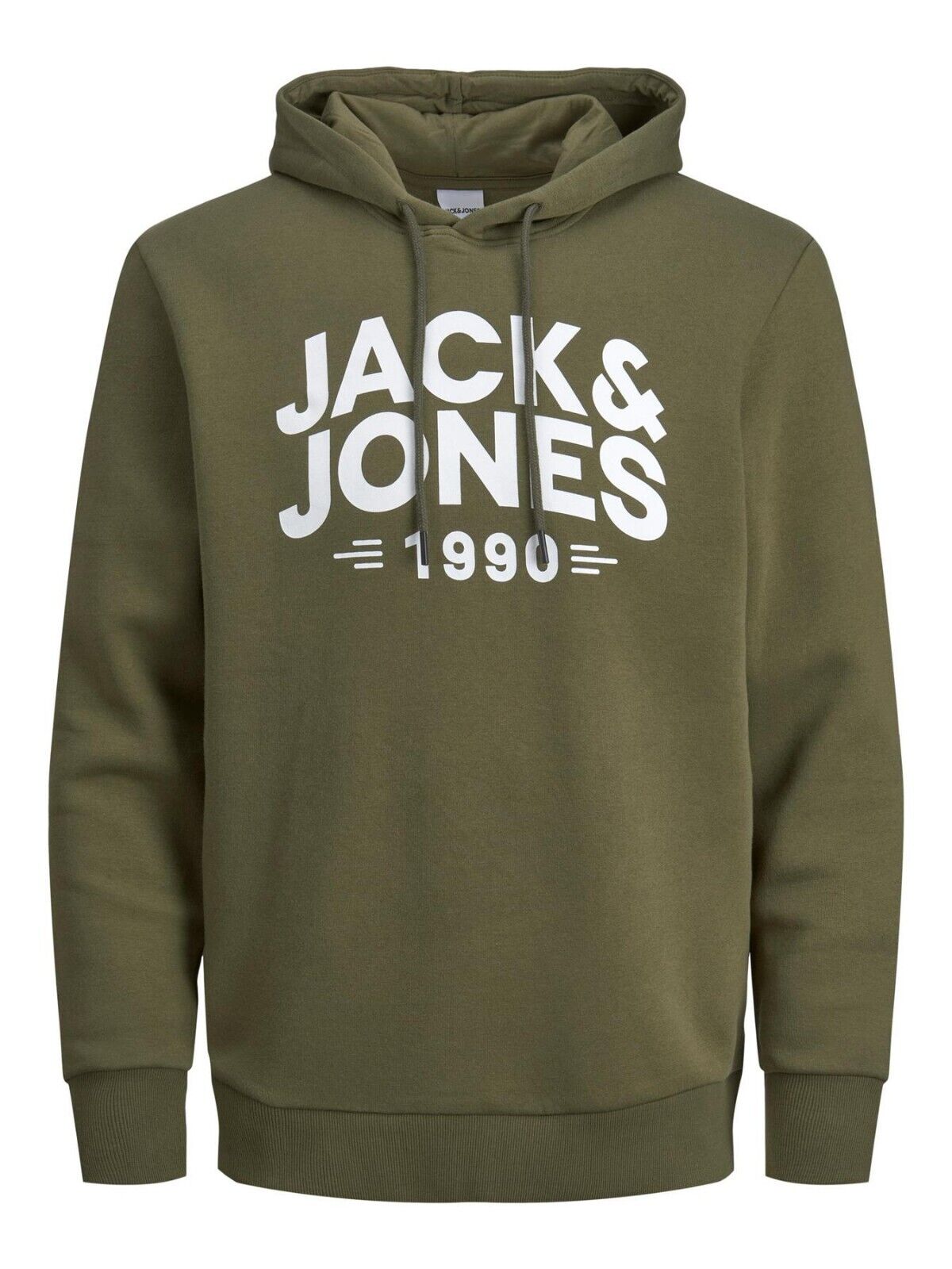 Mens Hoodie Jack & Jones Branded Logo Hooded Sweatshirt Pullover Top XS-3XL