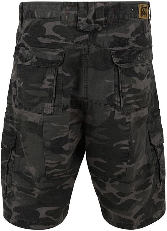 Mens Big Size Shorts Cargo Combat Casual Summer Camo Denim Half Pants 40-60