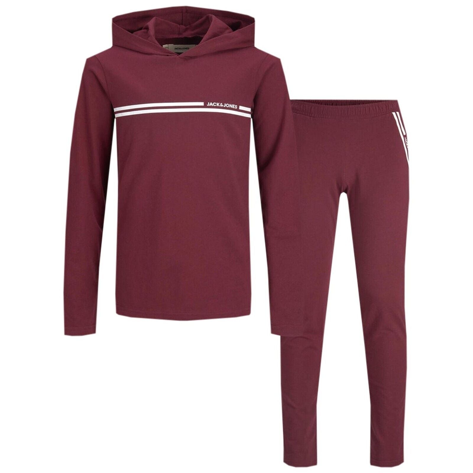 Jack & Jones Kids Tracksuit Boys Sweat Hooded Sweatshirt Pant Gift Set