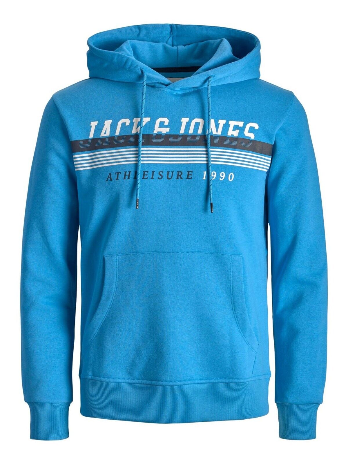 Mens Hoodie Jack & Jones Branded Logo Hooded Sweatshirt Pullover Top XS-3XL