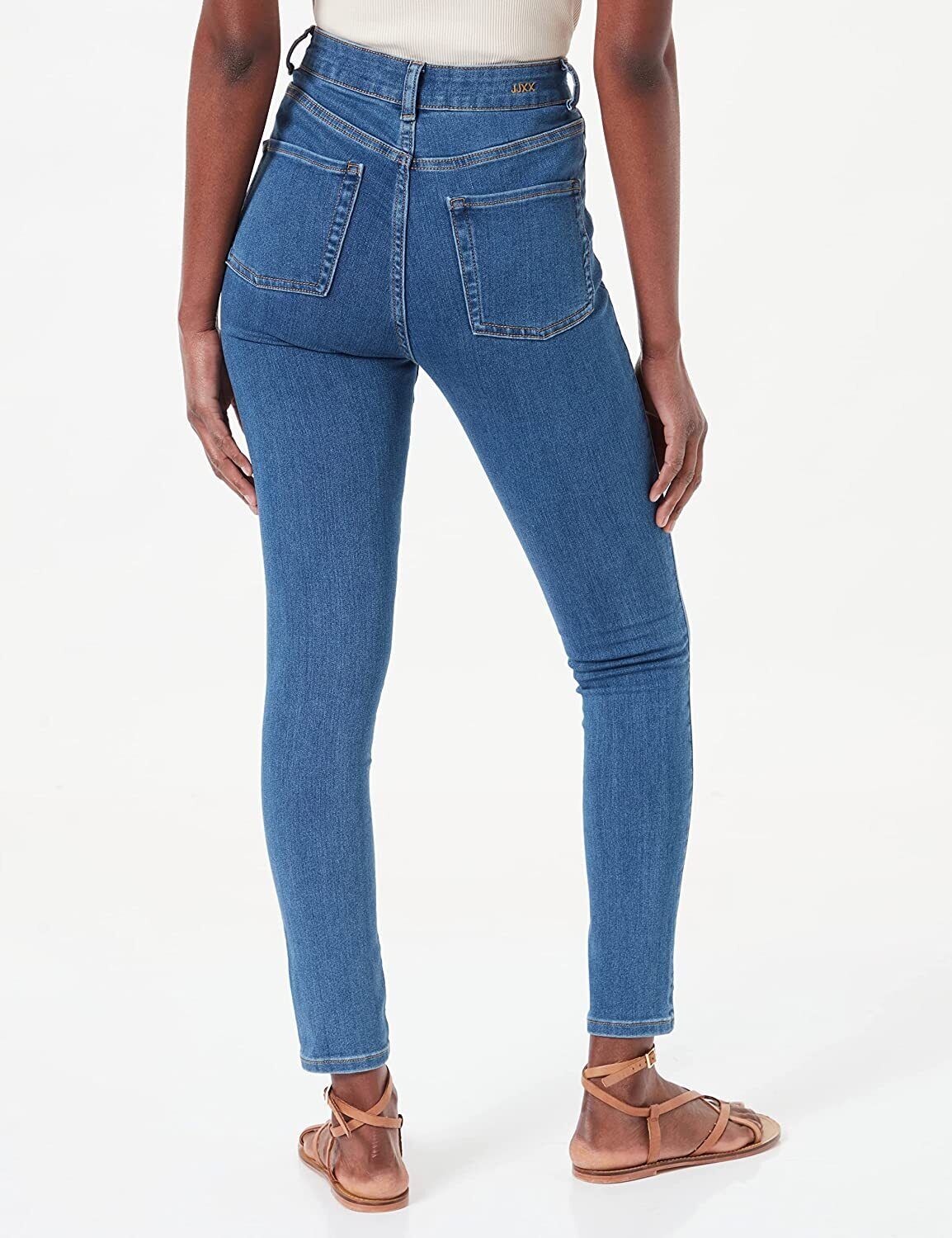 Jack & Jones Womens Skinny Stretch Jeans Ladies Denim Slim Fit Pants UK XS-XL