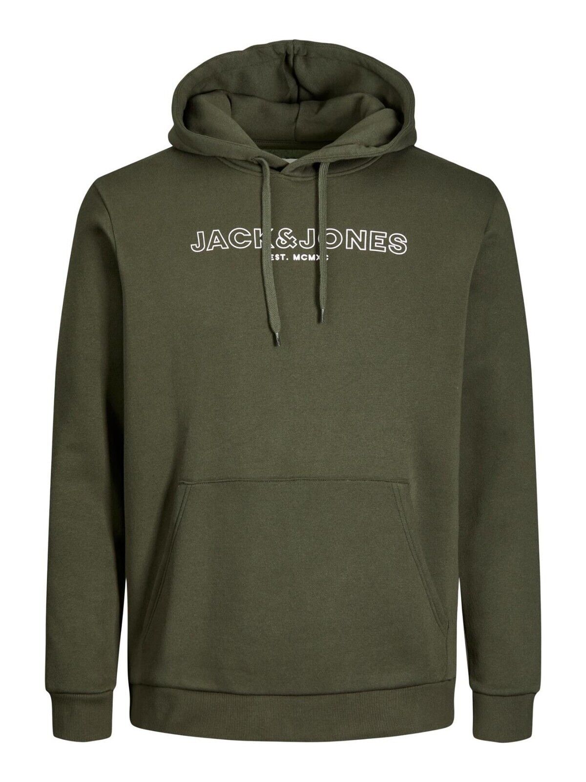 Mens Hoodie Jack & Jones Branded Logo Hooded Sweatshirt Pullover Top XS-3XL