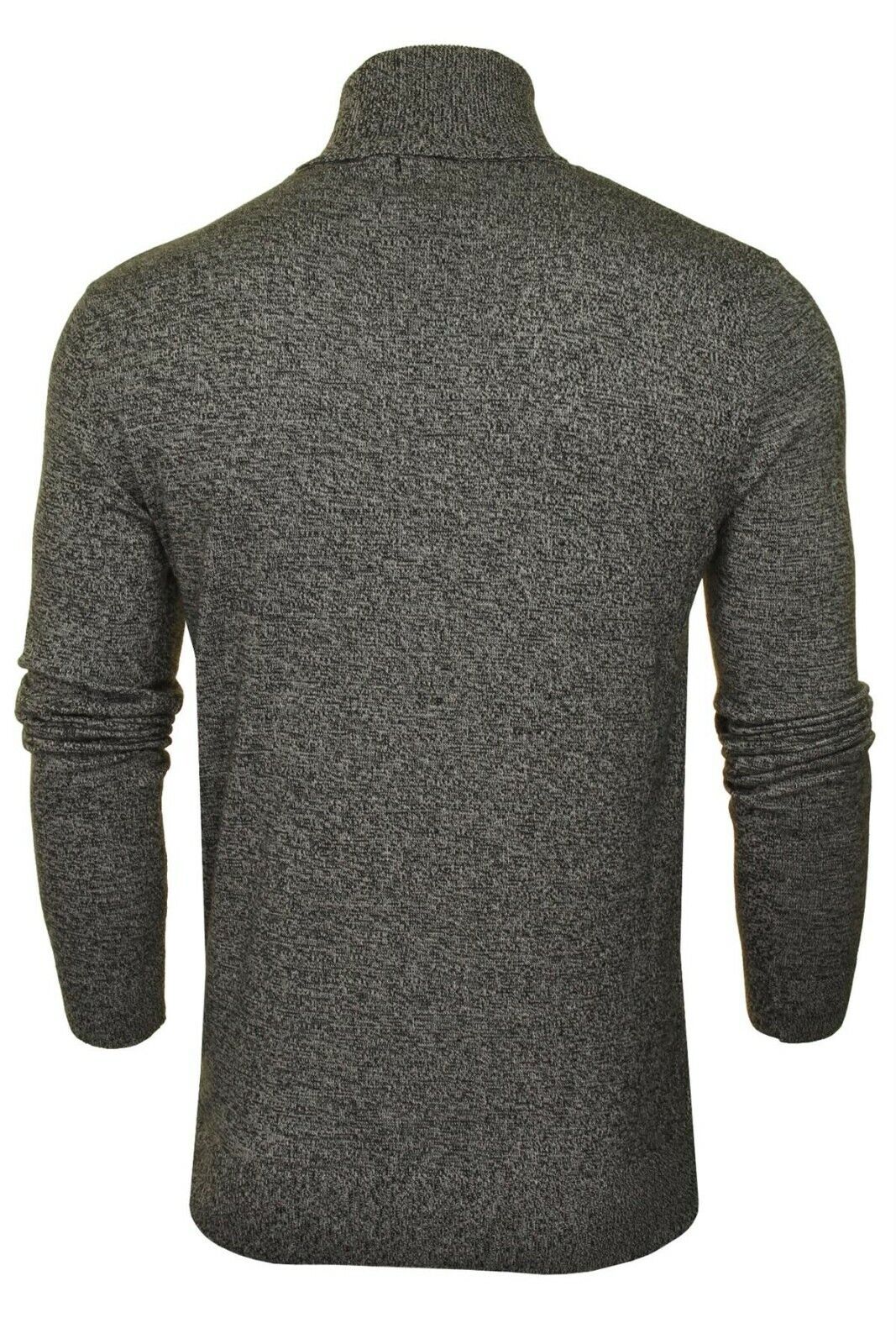 Mens Turtle Neck Jumper by Brave Soul Knitted Long Sleeve Roll Sweater Pullover