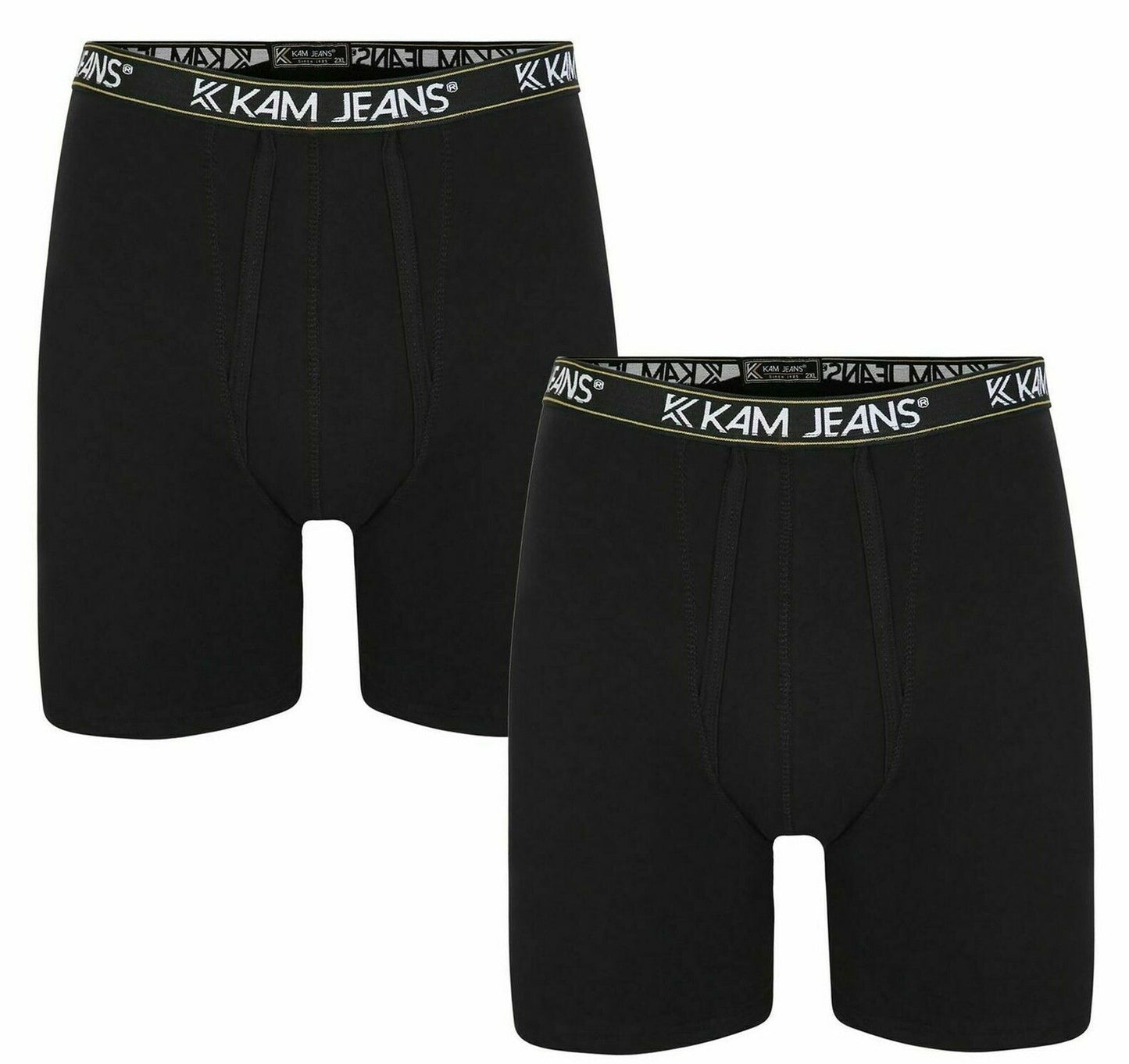 Mens King Size 2 3 Pack Underwear Big Boxer Shorts Kam Cotton Classic 2XL-8XL