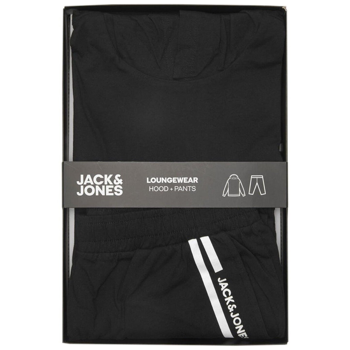 Jack & Jones Kids Tracksuit Boys Sweat Hooded Sweatshirt Pant Gift Set