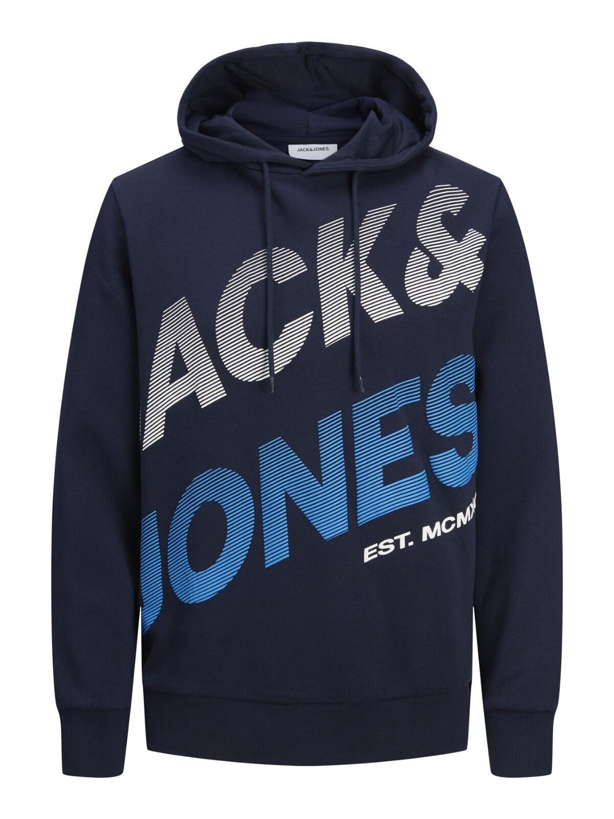 Mens Hoodie Jack & Jones Branded Logo Hooded Sweatshirt Pullover Top XS-3XL