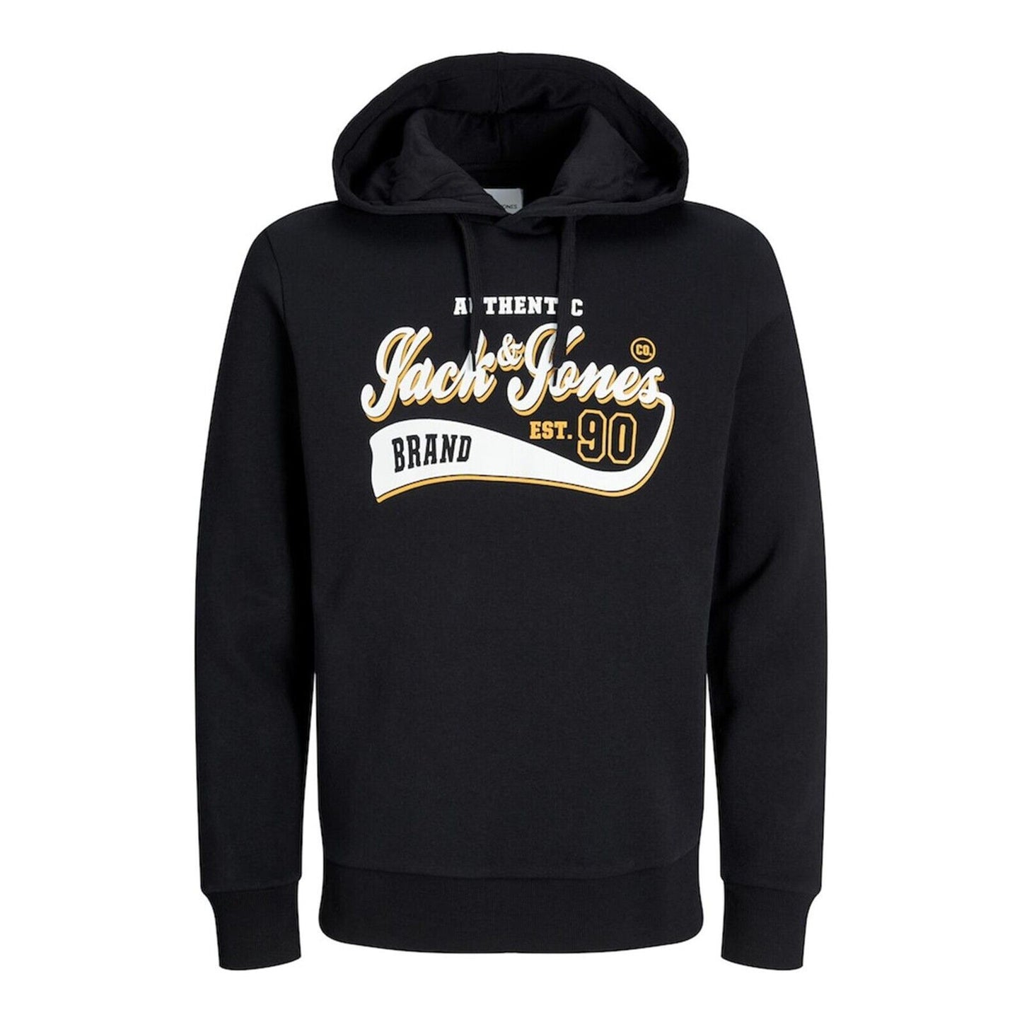 Mens Hoodie Jack & Jones Sweat Pullover Logo Design Long Sleeve Sweatshirt S-2XL