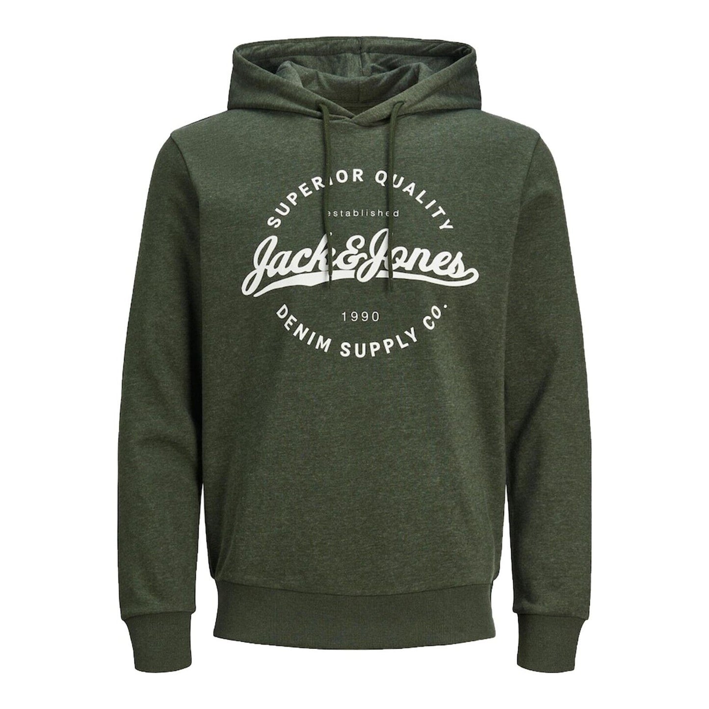 Mens Jack & Jones Hoodie Logo Branded Sweatshirt Long Sleeve Hooded Jumper Top