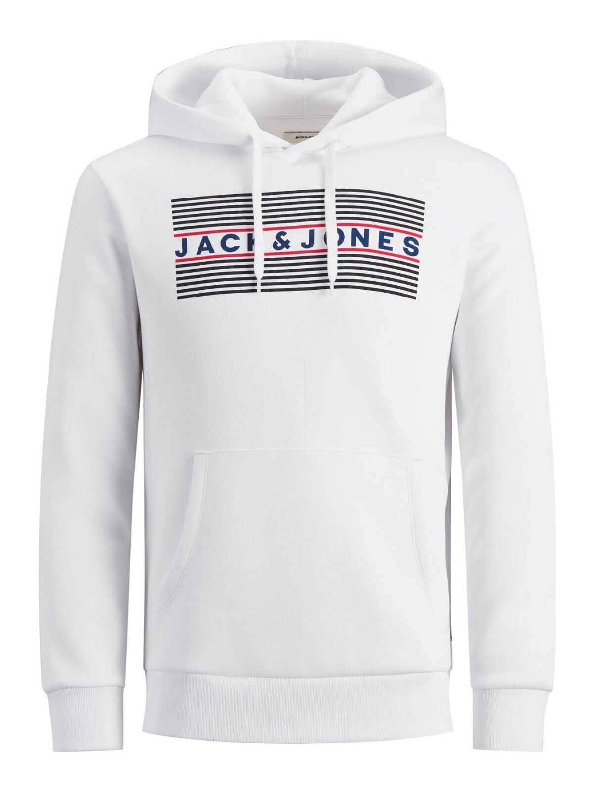 Mens Hoodie Jack & Jones Branded Logo Hooded Sweatshirt Pullover Top XS-3XL