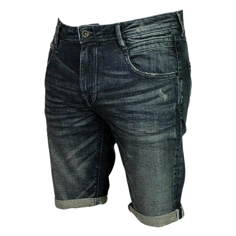 DML Men's Ripped Denim Shorts Size 28-38, Stretchable, Casual Summer Jean Shorts.