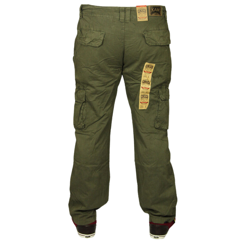 Brand New with Tags: Elasticated Cargo Trousers, Ideal for Workwear, Walking, and Smart Casual, Sizes 30-40