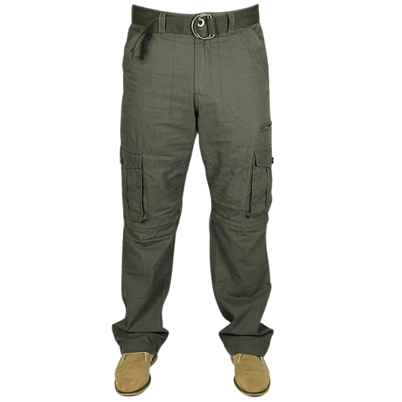 Mens KAM K119 Casual Cargo Combat Trousers Work Pants Latest Design Sizes 30-60