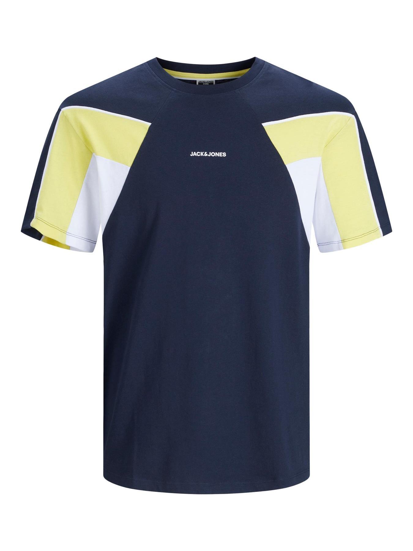 Jack & Jones Mens 'Jakob' T-Shirt in Navy - VR2 Clothing