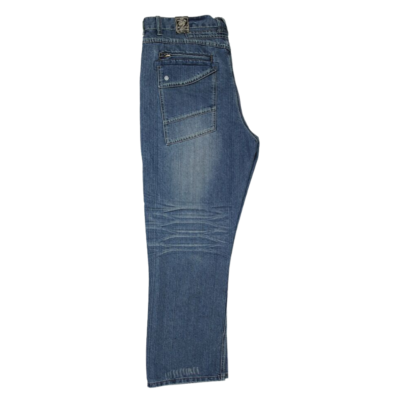 Men's Big & Tall Straight Leg Denim Jeans Casual Heavy-Duty Work Trousers