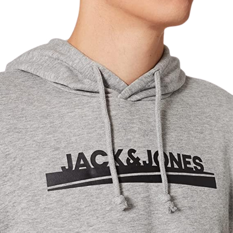 2-Pack Jack and Jones Men's Hoodies Logo-Printed Hooded Pullover Sweatshirts