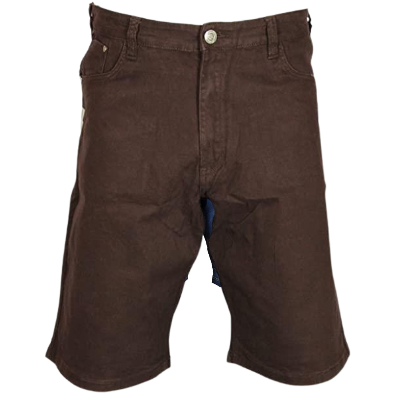 Kam Men's Big & Tall Easy Fit Chino Shorts: Knee-Length Casual Half Pants, Available in Waist Sizes W40-W70