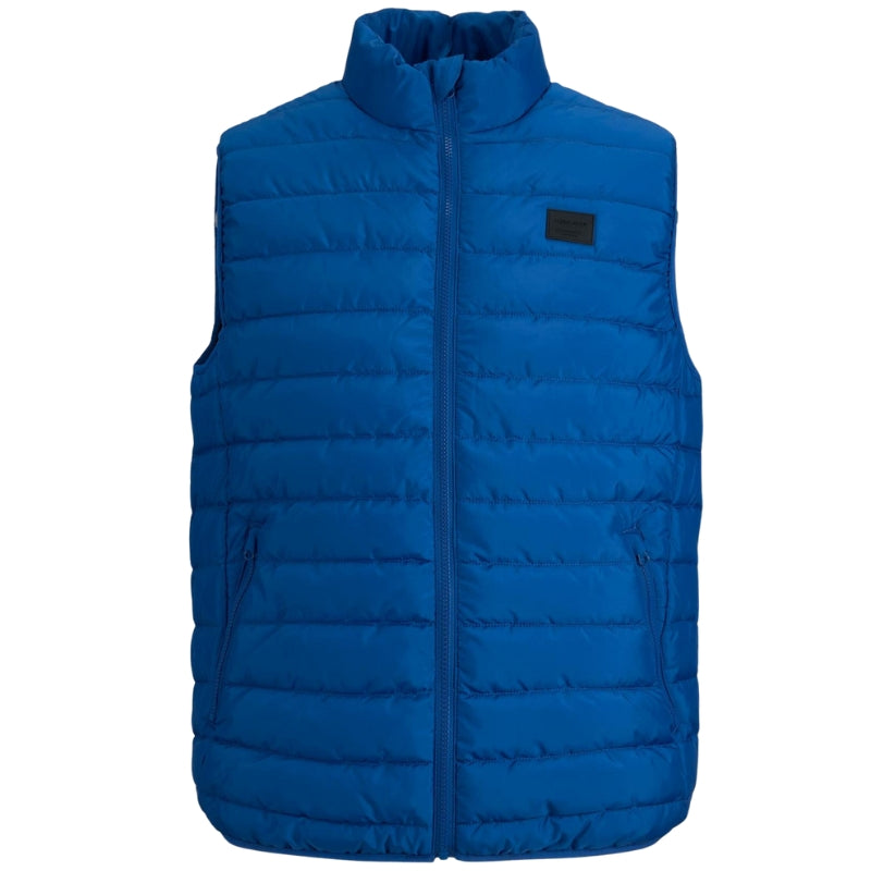 Jack & Jones Men's Lightweight Quilted Bodywarmer Gilet Padded Sleeveless Jacket