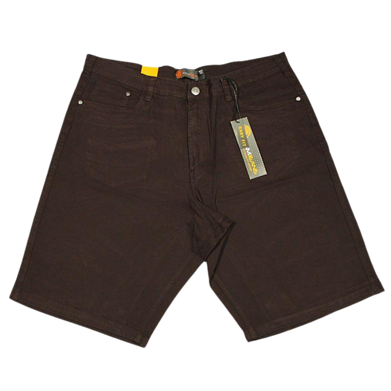 Kam Men's Big & Tall Easy Fit Chino Shorts: Knee-Length Casual Half Pants, Available in Waist Sizes W40-W70