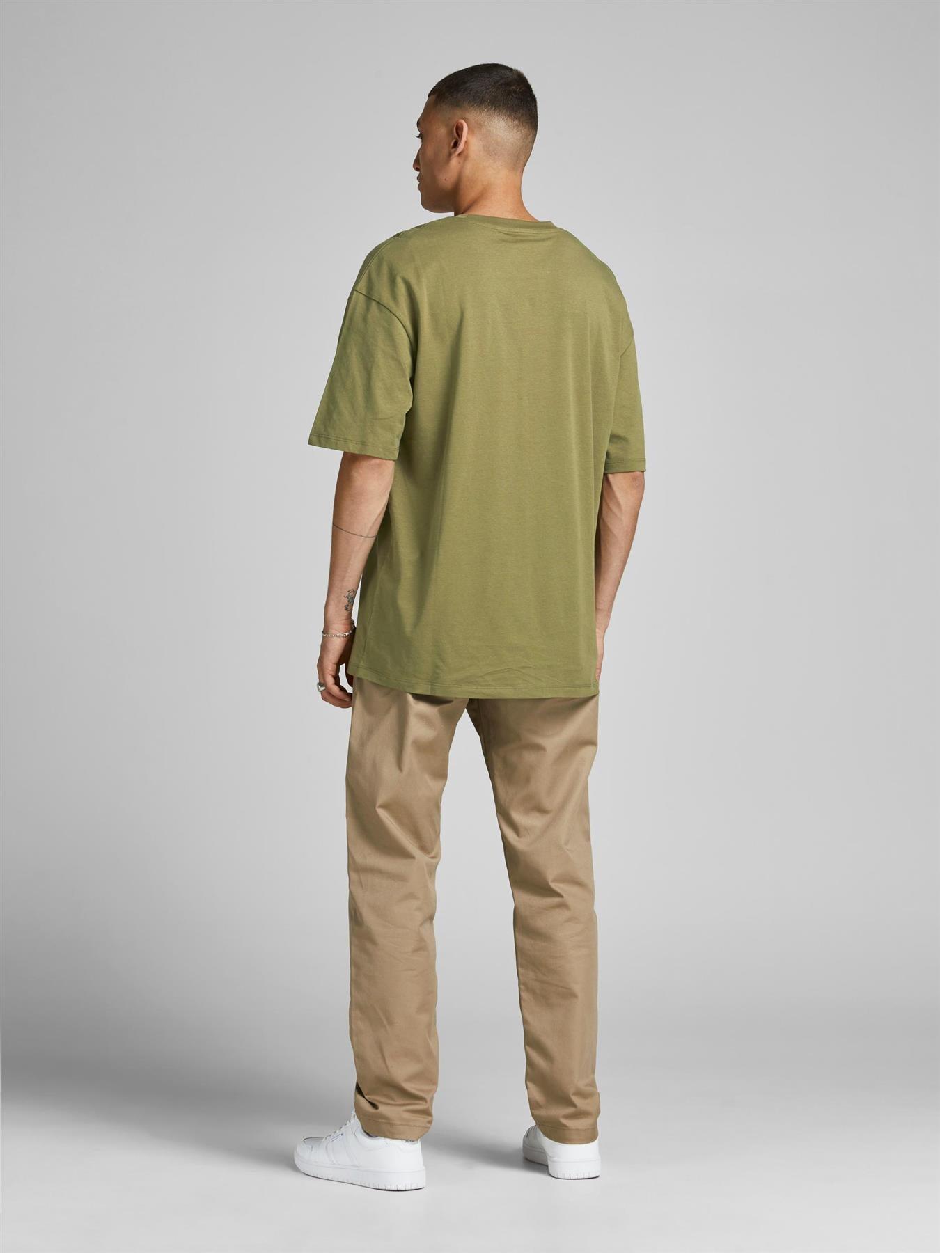 Jack & Jones Mens 'Brink' T-Shirt in Green